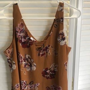 Tank top blouse